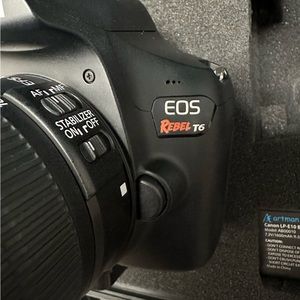 Canon EOS Rebel T6 DSLR camera
